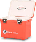 Engel UC7 7.5qt Leak-Proof, Air Tight, Drybox Cooler and Small Hard Shell Lunchbox for Men and Women by ENGEL