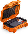 Evergreen 52 Waterproof Dry Box Protective Case - Travel Safe/Mil Spec/USA Made - for Cameras, Camping, Fishing, Hiking, Traveling, Water Sports, Knives, Survival (Orange) by EvergreenCases