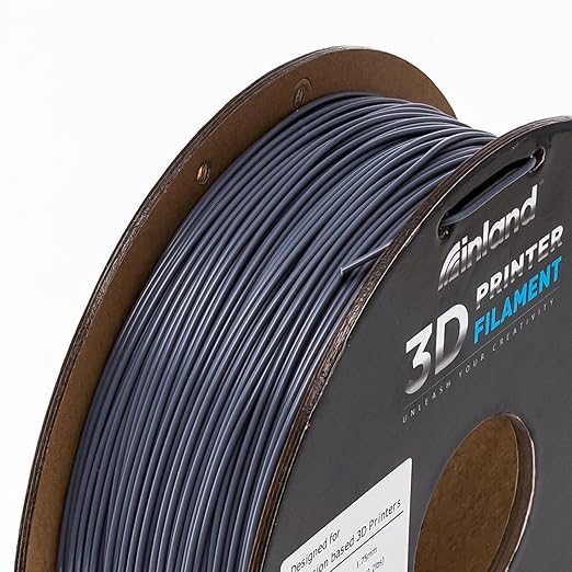 INLAND Micro Center PLA+ 3D Printing Filament 1.75mm - PLA Pro Dimensional Accuracy +/- 0.03 mm - 1kg Cardboard Spool (2.2 lbs) (2 Pack Gray, 1.75mm) - Image 6