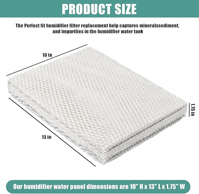 45 Water Panel Humidifier Filter Pad Replacement Compatible with Aprilaire Whole House Humidifier Models 400, 400A, 400M Humidifier Parts, Furnace Humidifier Filter Accessories -(2 Pack) - Image 3
