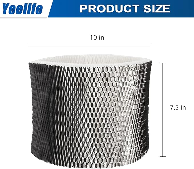 HWF75 Humidifier Filter Replacements for Holmes HWF75CS, HWF75PDQ-U, Filter D, Sunbeam Cool Mist Humidifier Filter SCM3501, SCM3502, SCM3656, SCM3657, SCM3609P (2pack) - Image 6