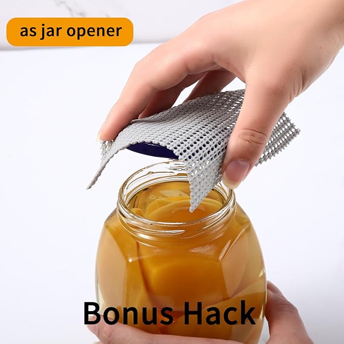 iwtmm Drawer Shelf and Cabinet Liners Non-Adhesive Extra Strong Grip - Keep Items in Place for Kitchen, Bathroom, Office & Wardrobe, Heavy Duty Anti-Slip Liners for Cabinets, Cupboards, Drawers - Image 6