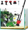 Electric Aquarium Gravel Cleaner Vacuum, Removable Water Changer, Automatic Changer with Multi-Function Nozzles, Strong Suction for Fish Tank Sand Cleaning, Water Changing and Waste Removal by Rechale