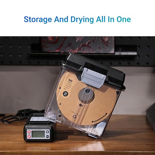 Snapmaker Filament Dryer,3D Printer Filament Dryer and Storage Box with 360°PTC Fast Heater for Keeping Filament Dry,Compatible with 1.75/2.85/3mm PLA PETG ABS TPU ASA PA PC PVA - Image 6