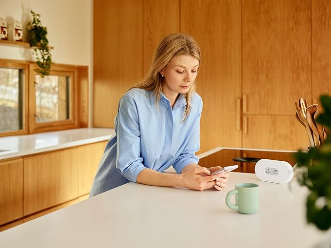 Airthings 2960 View Plus - Battery Powered Radon & Air Quality Monitor (PM, CO2, VOC, Humidity, Temp, Pressure) - Image 5