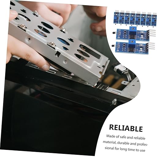 HOMSFOU 10pcs Light Control Photoresistor Relay Sensor Modules Pin Light Detection for Automatic Brightness Control Performance Easy Integration Microcontrollers - Image 7