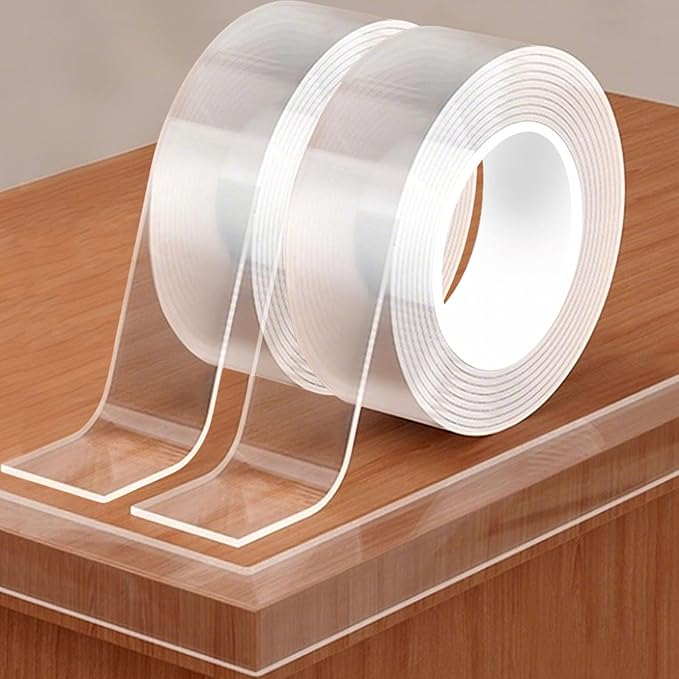 1.4 in x 13.12 ft,Clear Soft Corner Protectors for Furniture Strip,Sharp Edge & Table Bumper,Window Edge,Wall Protector, Soft Corner Guards Safe for Proof,Table Corner Protectors in Family, 2 Rolls by Unknown