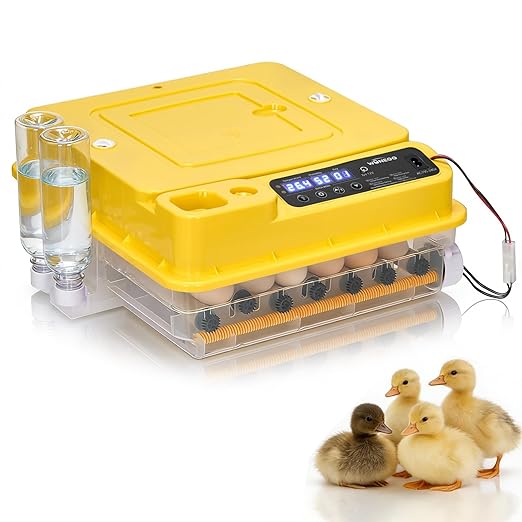 Winado Incubators for Hatching Eggs, 30 Egg Incubator with Automatic Egg Turning, Temperature & Humidity Control, Egg Candler, Automatic Water Filling and Day Counter for Eggs Hatching by Winado