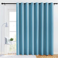 NICETOWN Bedroom Blackout Curtain Panel - (120 inches by 90 inch, Teal Blue, 1 PC) Energy Saving Thermal Insulated Grommet Blackout Drapery for Patio, Room Divider Curtain by NICETOWN