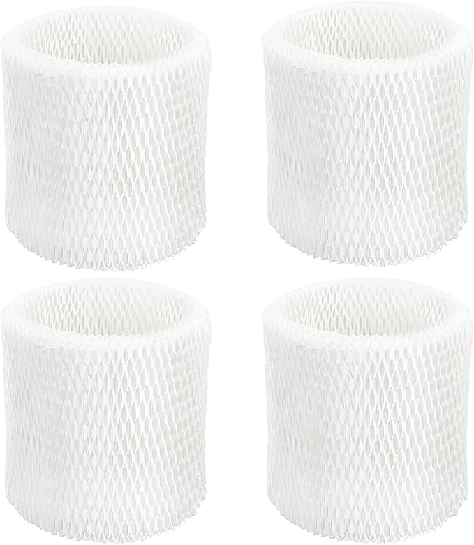 Humidifier Wicking Replacement Filter Compatible with Canopy Bedside Humidifier ONLY, Wood Pulp & Paper Filter,(4 Pack Filters) by Crzkalwu
