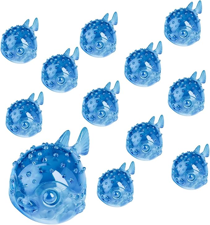 Humidifier Cleaning Fish 12-Pack: Demineralization Cartridge to Purifier Water | Prevent White Dust & Scale | Remove Odor | Universal Water Cleaner for Most Humidifier Tanks by Zouhwaso