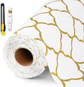 Drawer and Shelf Liner for Kitchen Cabinet,Non-Adhesive Cabinet Liner 24in x 30FT,Waterproof Shelf Paper Non-Slip Mats Cupboard Liners Contact Protect Dresser/Shelves/Table-Golden Lantern by GTJ