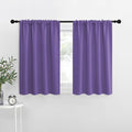 NICETOWN RV Blackout Curtains for Camper Windows, Lilac Purple, 29" Wide by 40" Long, 2 PCs, Short Blackout Curtains & Drapes, Thermal Insulated Blackout Curtain Panels for Kids Room, Play Room by NICETOWN