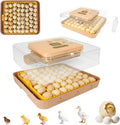 Master 56 Egg Incubator for Breeders, Fully Automated, Accurate Humidity & Temp Control, Chick Separator, Flexible Egg Spacing, Custom Incubation Days, Auto Turning & Auto Stop, Easy Monitoring by Unknown