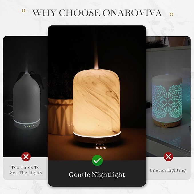 Essential Oil Diffuser – 2.4MHz Ultrasonic Aromatherapy Diffuser, Health Night Light, Timer & Auto Shut-Off, BPA-Free, 120ml Aroma Diffuser for Home, Office, Spa, Yoga, Hotel - Image 7
