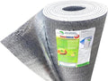 SmartSHIELD -10mm 48" x 125ft R22 Reflective Insulation roll, Foam Core Radiant Barrier, Thermal Insulation Shield - FOIL / FOIL by INSULATIONMARKETPLACE