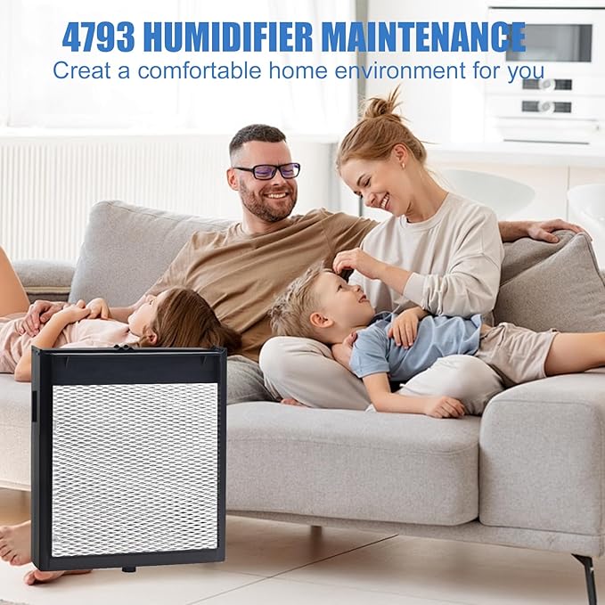 4793 Humidifier Filter for AprilAire Whole-House Humidifier550, 550A, 558. Water Panel Model No. 10 Humidifier,Humidifier Parts & Accessories Maintenance Kit. - Image 5