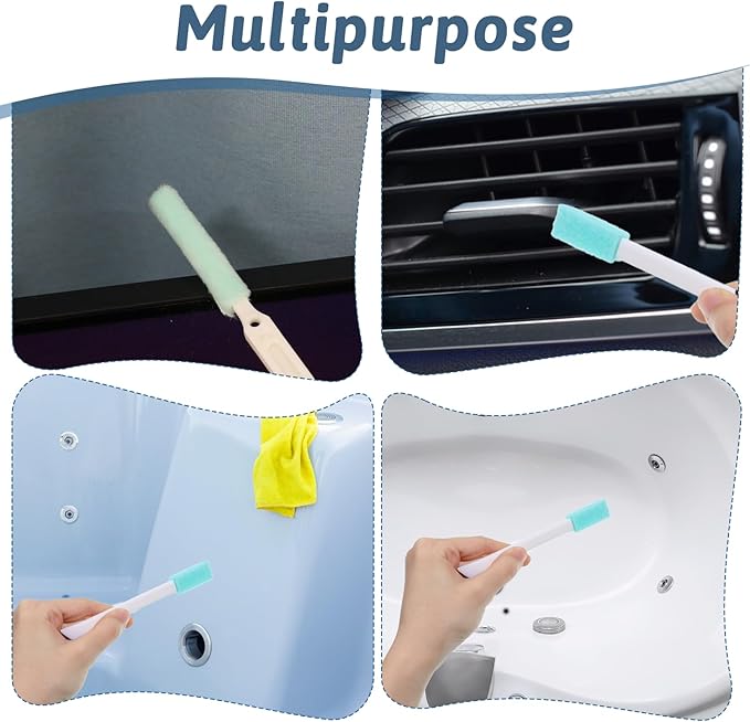 13 Pcs Ice Machine Cleaner Brush Kits, Ice Maker Machine Cleaning Tools Extra Long Crevice Cleaning Brush for Gaps Corner Small Tight Spaces - Image 6