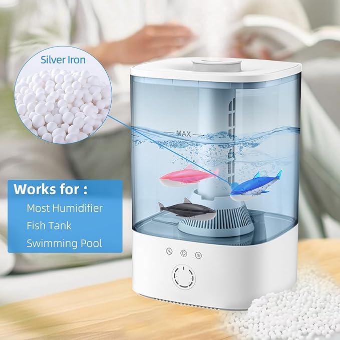 Humidifier Cleaner 6 Pack,Humidifiers Fish Tanks Cleaner,Warm&Cool Most Humidifiers and Fish Tank,Purifier Water (Pink) - Image 6