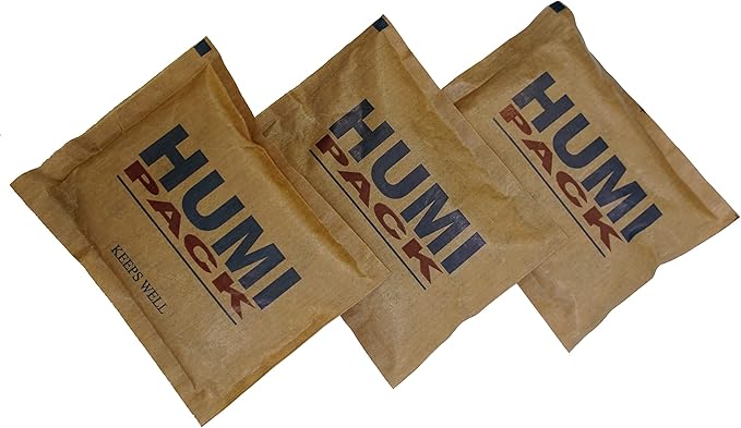 (3X / Lot) Humi-Pack 60gr Cigar Humidor Humidifier - Humidification Packs - 72%RH Humidity Control - All In One Solution 4x4.5x1.5 - Image 2