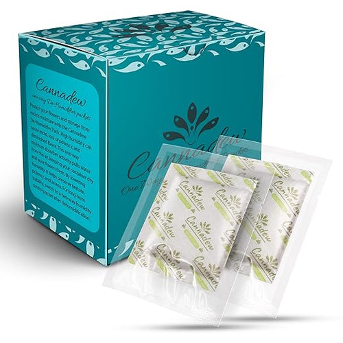 10g Silica Gel Packets (15 Pack) – High-Performance Moisture Absorber for Humidity Control, Storage, Jars, Closets & Containers by CannadewLLC