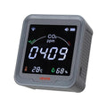 VEVOR Carbon Dioxide Monitor, CO2 Controller with Temperature and Humidity Display, NDIR Sensor Carbon Dioxide Detector, for Outdoors, Home, Office, Car, Wall-Mounted Use by VEVOR