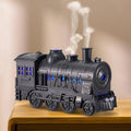 Humidifiers for Bedroom, Cool Quiet Steam Train Looking Mist Air Humidifier Diffuser for Home Baby Nursery & Plants and Auto Shut-off. (Black) by GlueMii
