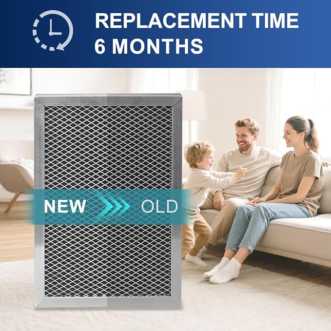 5695 Dehumidifier Filter MERV 8 Washable 8 x 11.7 x1 Compatible with Whole-House Dehumidifiers Models 1820 1820Z E070 E070KZ E070KZM E070N E070T E070Z Replacement Filter 2 Packs - Image 6