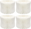 Funmit Humidifier Filters Replacement for Honeywell Humidifier Filter HAC-504 HAC-504AW and Honeywell Filter A, Replacement for Honeywell HCM-350 HCM-500 HCM600 Cool Mist Humidifiers, 4 Pack, White by Funmit