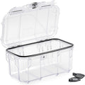 Seahorse 58 Portable Waterproof Dry Box OEM Protective Case - Travel Safe/Mil Spec / IP67 Waterproof/USA Made - for Cameras, Ammunition, Rifle Ammo, Pistols, Smell Proof Box (Clear) (SE58CL) by SeahorseCases