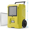 ALORAIR 110 Pint Dehumidifier Commercial Grade - Built-in Pump, Includes Drain Hose, Ideal for Large Basements, Industrial or Commercial Spaces and Job Sites, 5 Years Warranty, Yellow by ALORAIRSOLUTIONSINC0J0DC