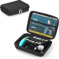 Case Compatible with 3Doodler Start+ Essentials for 3D Pen Set for Kids, Carrying Holder Fit for Printing Pens, Storage Organizer for Printing Filament Refill, Micro-USB Charger (3D-05-Black) by TATAVR