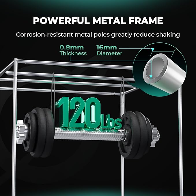 MARS HYDRO 2.6x2.6 Advanced Grow Tent, 32"x32"x63" High Reflective Mylar 1680D for Hydroponics Indoor Plant Growing, with Observation Window,Floor Tray and Smooth Zipper for TS1000/FC3000/FC-E3000 - Image 5