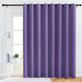 NICETOWN Bedroom Blackout Curtain Panel - (120 inches by 108 inch, Lilac Purple, 1 PC) Energy Saving Thermal Insulated Grommet Blackout Drapery for Patio, Room Divider Curtain by NICETOWN
