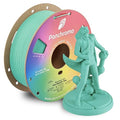Panchroma PLA Polymaker Teal 3D Printer Filament, 1.75mm, 1kg Spool, Easy to Print, High Speed Printing, Tangle Free, AMS Compatible, Perfect for Toys, Decor, Miniatures, Models & Cosplay by Polymaker