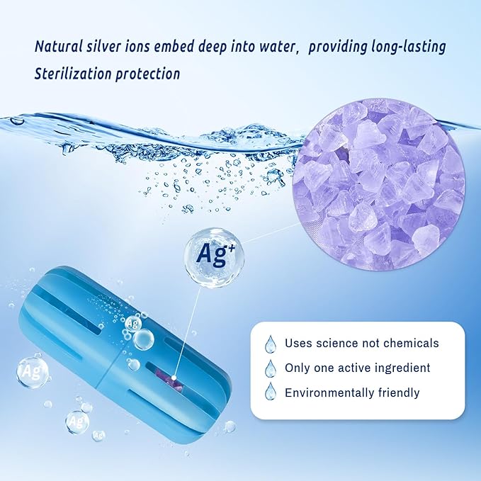 Humidifier Cleaner, 3 Pack Humidifier Cleaning Fish for Universal Humidifiers Tanks 90 Days, Purifies Water & Prevent Hard Water Build-Up, Reduce White Dust and Odors - Image 3