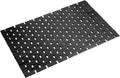 Bamboo Bath Mat Bathroom Rugs Floor Wood Shower Bathtub Waterproof Non Slip Accessories 16x24 Inch Easy to Clean,Black,1 pc by Fovlaurs
