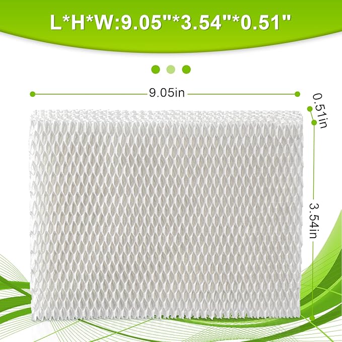 Pokin MD1-0034 Humidifier Filters Wick,Compatible with Vornado Humidifier Replacement Filter Model:Ev100,Ev200, Evap2,Evdc300,Evap40 Evdc500,Evaporative Humidifiers -(4 Pack) - Image 3