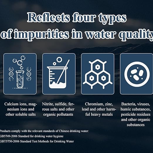 6 in 1 Water Quality Tester TDS EC COD Meter Portable Water Testing Pen with Temperature for Drinking Environmental Monitoring - Image 7