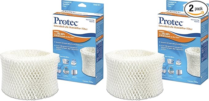 ProTec Humidifier Replacement, Multi, 1 Count – Designed for Vicks Cool Mist Humidifiers and Other Models (Pack of 2) by VicksDevices