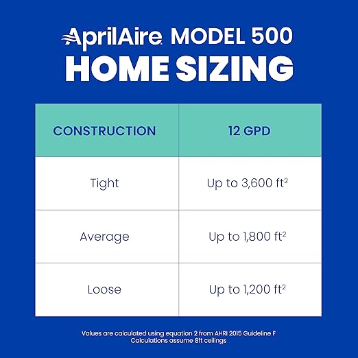 AprilAire 500 Whole-House Humidifier, Automatic Compact Furnace Humidifier, Large Capacity Whole-House Humidifier for Homes up to 3,600 Sq. Ft., White - Image 9