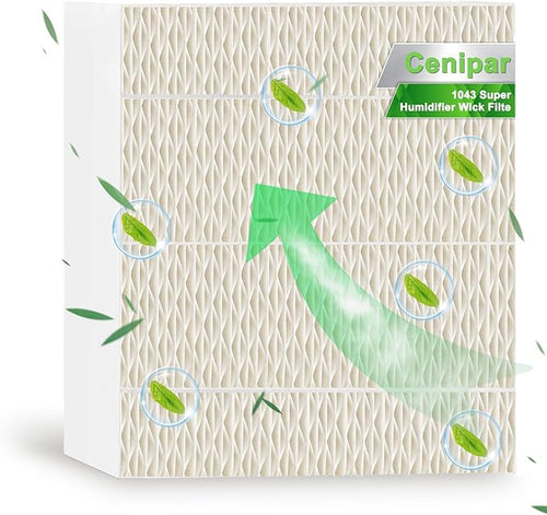 1043 Super Humidifier Wick Filter Replacement Compatible with Essick Air AIRCARE Model EP9500 EP9700 EP9800 EP9R500 EP9R700 EP9R800 821000 821001 826000 and Bemis 800 8000 Series By Cenipar by Cenipar