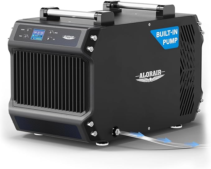 ALORAIR 145 Pint Crawl Spaces Dehumidifier with Pump and Drain Hose, Auto Defrost for Crawlspaces, Commercial, Basements, and Large Rooms up to 1800 Sq.Ft by ALORAIRSOLUTIONSINC0J0DC
