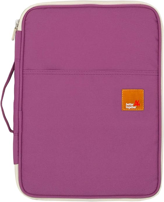 Document A4 Bag Case Waterproof Organizer Portfolio Office Travel Zipper Multi-Function Pouch by El-fmly