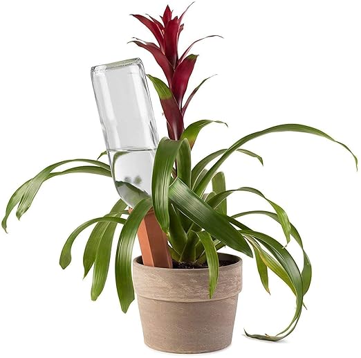 Modern Innovations Ceramic Terracotta Self Watering Spikes (4 Pack) Vacation Automatic Plant Waterer Devices, Indoor/Outdoor Planter Insert, Terra-Cotta Stakes for Potted Plants, Auto-Water System - Image 2