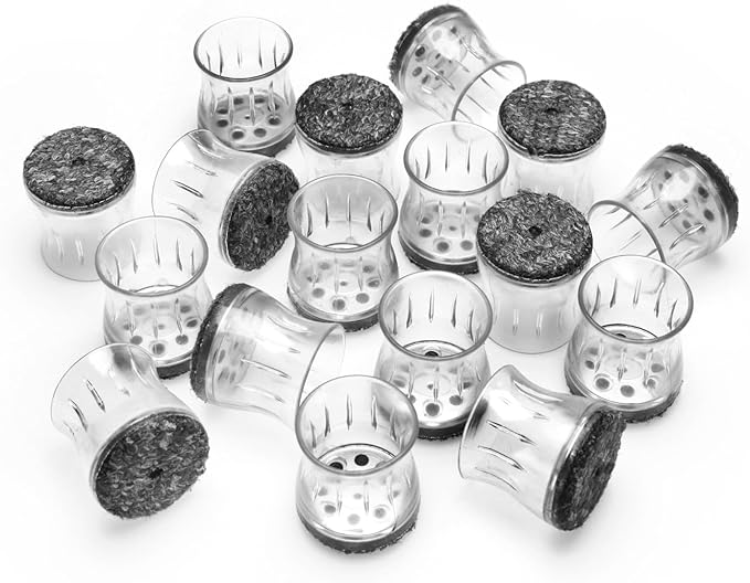 Slipstick GorillaOutdoor Berber Furniture Feet Pads with Clear Sleeve Sock, Weatherproof Outdoor Furniture Floor Protector Sliders (Universal Medium x 16) - Image 6