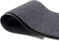 MaxMat® Extra Large Commercial Door Mat, Rubber Border Heavy Duty Door Mat, Waterproof, Low-Profile, Easy to Clean, Rubber Entry Mat. (Grey, 3 x 6 feet) by MaxMat