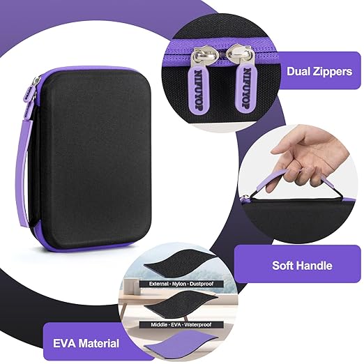 Case for 3Doodler Start+ Essentials (2023,2024) 3D Pen Set, Art Activity Set Storage for Educational STEM for Boy Girl, Carrying Case for Printing Filament Refill and Accessories, Black (Box Only) - Image 5