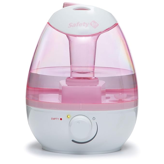 Safety 1st Filter Free Cool Mist Humidifier, Pink, Pink by Safety1st