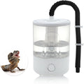 Reptile Fogger, 4L Top Fill Adjustable Mister Tank, Reptile Humidifier for Terrariums and Paludarium, Enhances Humidity Control, White, 1 Set by CAPASTEC